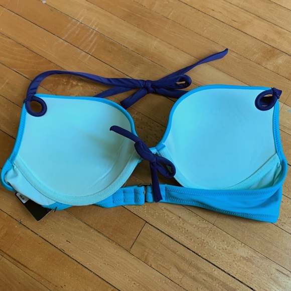 Victoria’s Secret Bombshell Swim Top Teal 36B - Picture 4 of 4